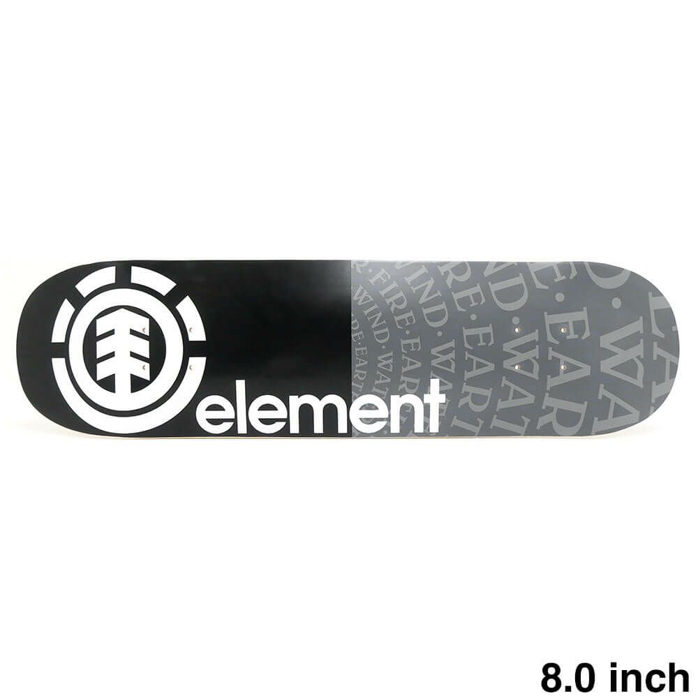 ELEMENT DECK エレメント デッキ TEAM CAPSULE BLACK 8.0 スケートボード スケボー 1