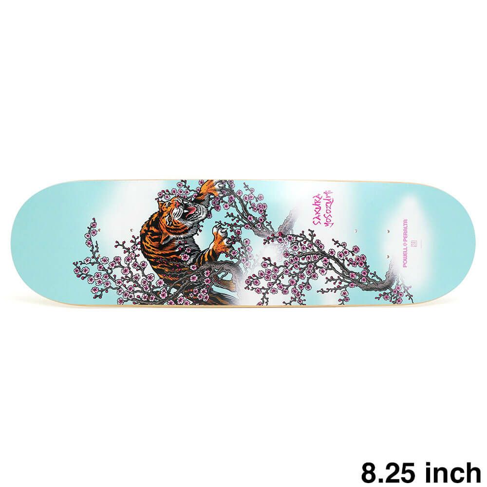 POWELL PERALTA DECK パウエルペラルタ デッキ SAKURA YOSOZUMI TIGER 8.25 スケートボード スケボー 1