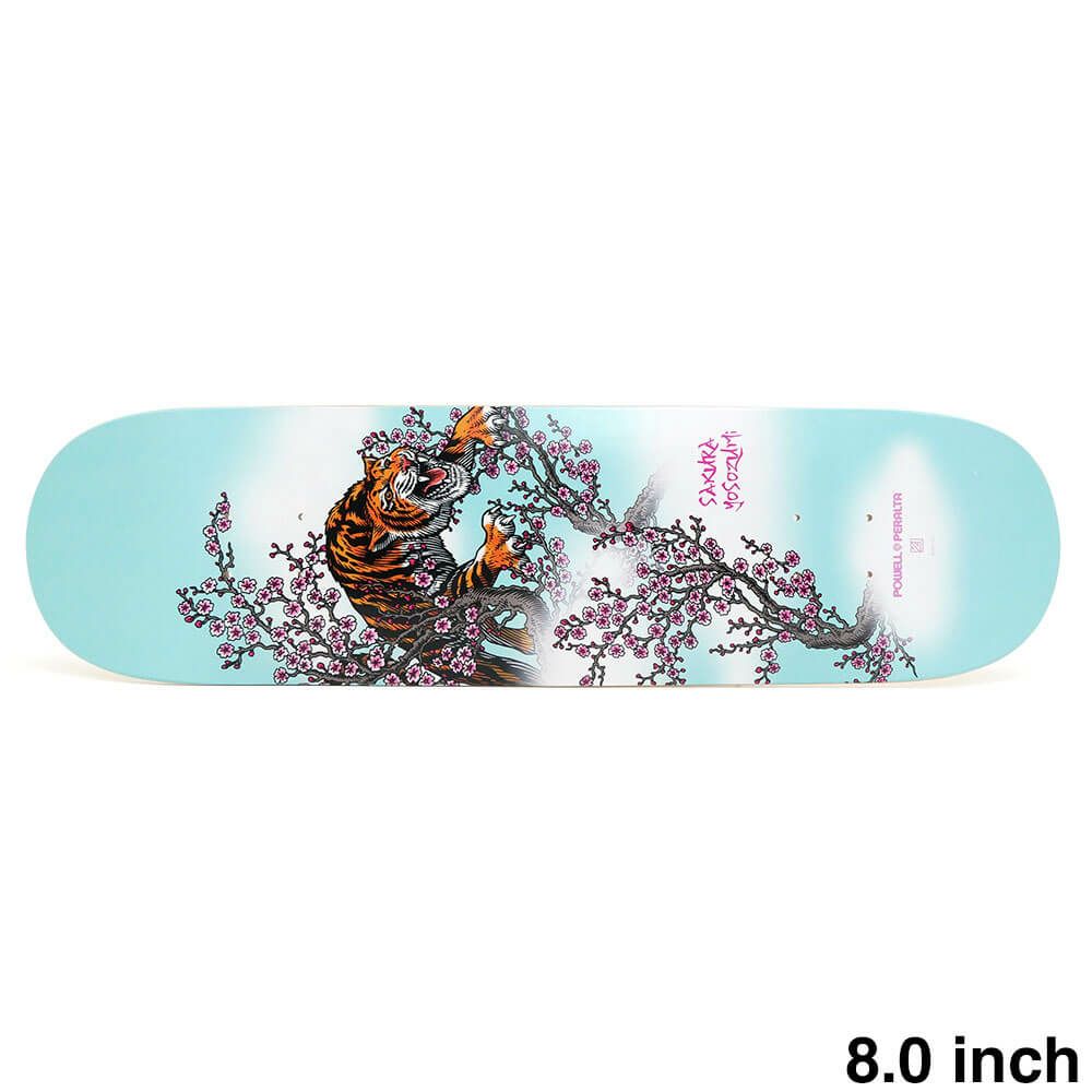 POWELL PERALTA DECK パウエルペラルタ デッキ SAKURA YOSOZUMI TIGER 8.0 スケートボード スケボー 1