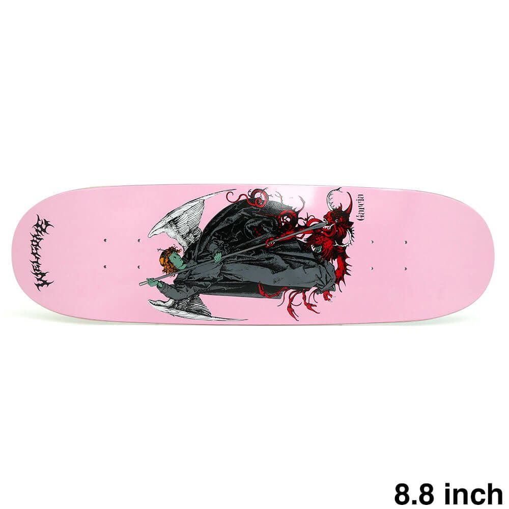 WELCOME DECK ウェルカム デッキ NICK GARCIA SPEAR PINK 8.8 SON OF BOLINE SHAPE スケートボード スケボー　1