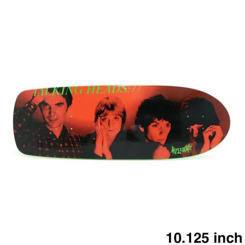 WELCOME DECK ウェルカム デッキ TEAM TALKING HEADS x WELCOME PSYCHO GREEN DIP 10.125 BOAR SHAPE スケートボード スケボー 1