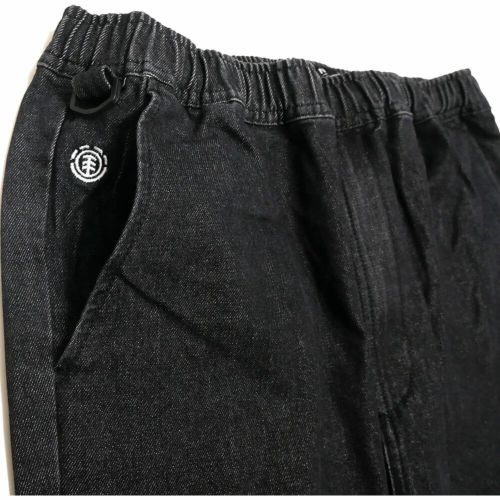  ELEMENT JEANS エレメント パンツ ジーンズ SHOD PANTS STD DENIM BLACK スケートボード スケボー 1