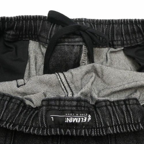  ELEMENT JEANS エレメント パンツ ジーンズ SHOD PANTS STD DENIM BLACK スケートボード スケボー 2