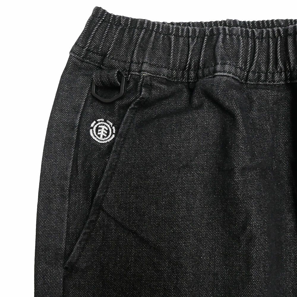  ELEMENT JEANS エレメント パンツ ジーンズ SHOD PANTS STD DENIM BLACK スケートボード スケボー 7