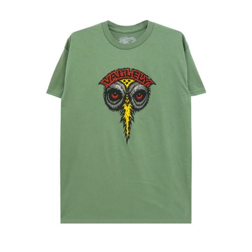 POWELL PERALTA T-SHIRT パウエルペラルタ Tシャツ MIKE VALLELY ELEPHANT MILITARY GREEN スケートボード スケボー 1