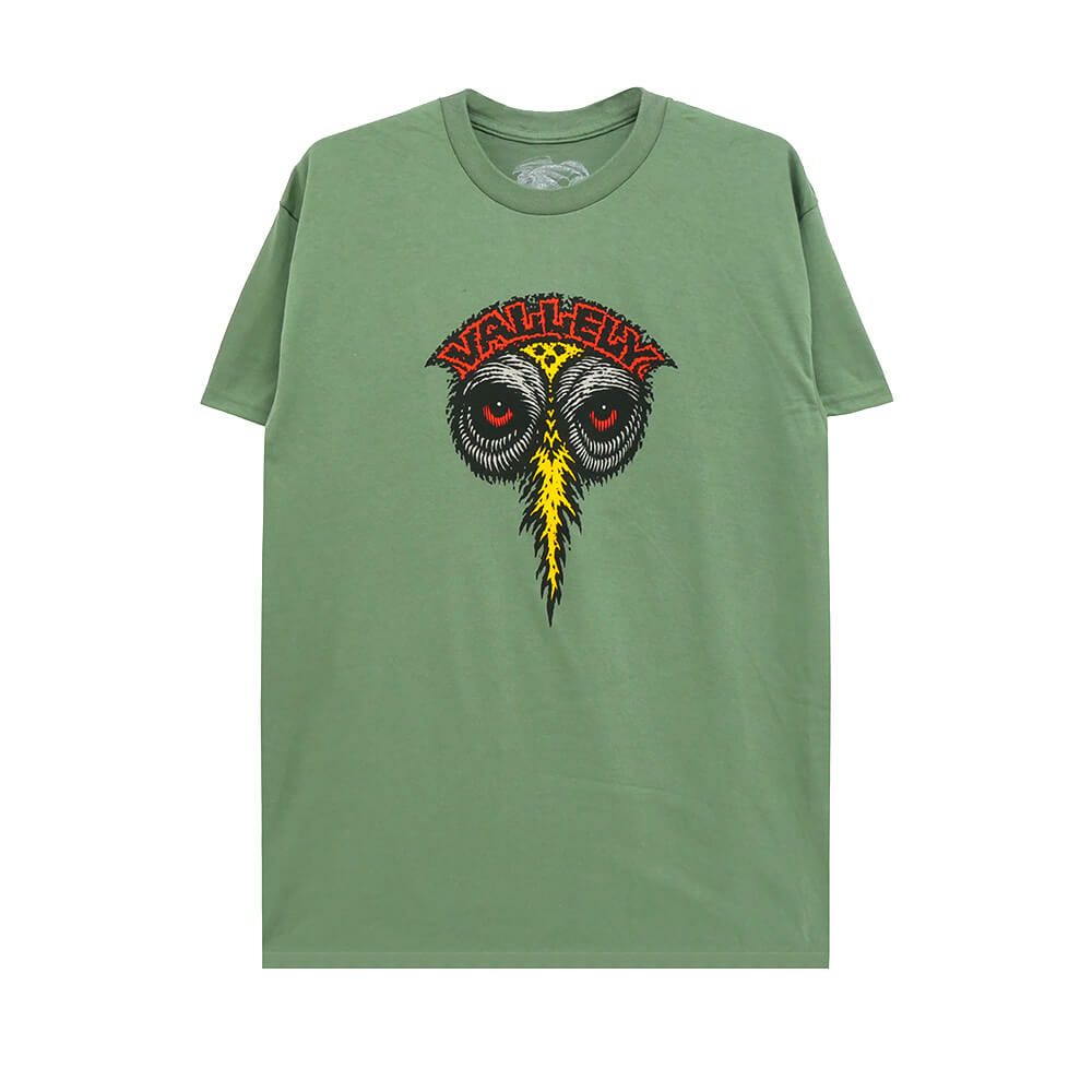 POWELL PERALTA T-SHIRT パウエルペラルタ Tシャツ MIKE VALLELY ELEPHANT MILITARY GREEN スケートボード スケボー 1