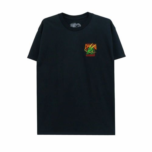 POWELL PERALTA T-SHIRT パウエルペラルタ Tシャツ CABALLERO STREET DRAGON BLACK スケートボード スケボー 1