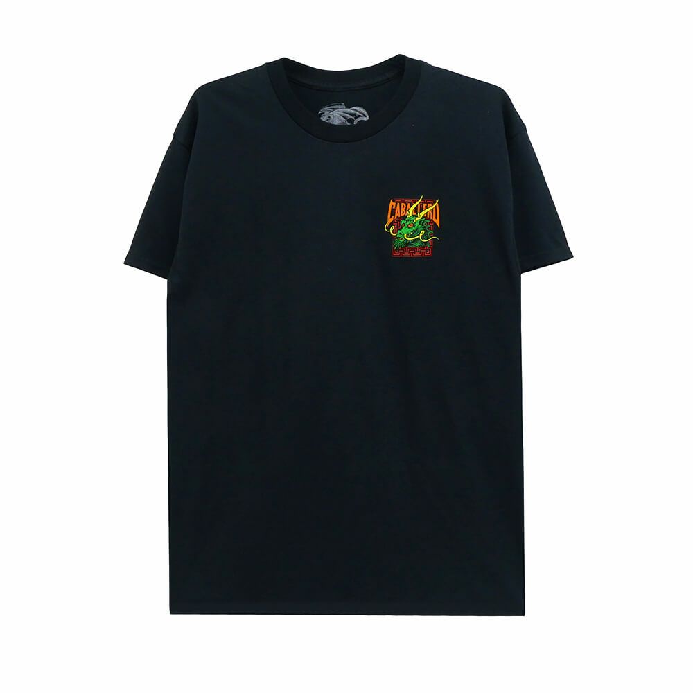 POWELL PERALTA T-SHIRT パウエルペラルタ Tシャツ CABALLERO STREET DRAGON BLACK スケートボード スケボー 1