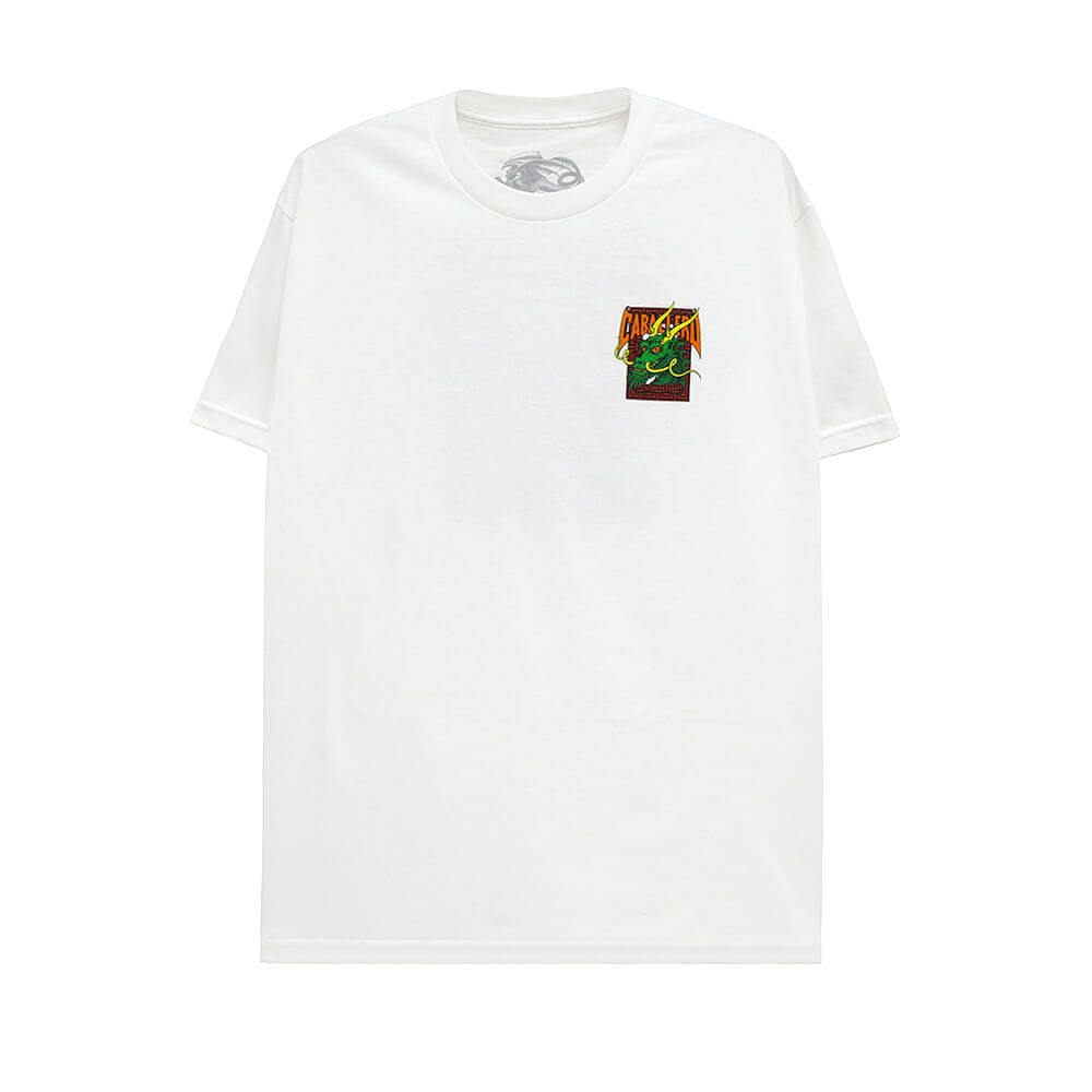  POWELL PERALTA T-SHIRT パウエルペラルタ Tシャツ CABALLERO STREET DRAGON WHITE スケートボード スケボー 1