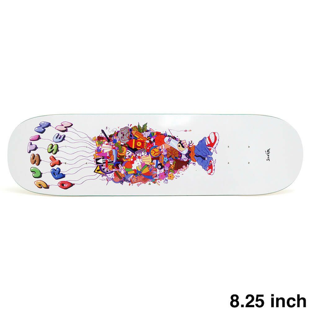 SWIM DECK スイム デッキ JUSTIN DRYSEN DEBUT 8.25 スケートボード スケボー 1