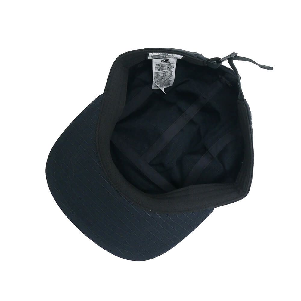VANS CAP バンズ キャップ SKATE ATIBA HAZE 5 PANEL BLACK（US企画） スケートボード スケボー 4