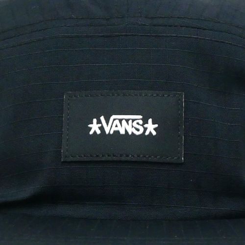 VANS CAP バンズ キャップ SKATE ATIBA HAZE 5 PANEL BLACK（US企画） スケートボード スケボー 5