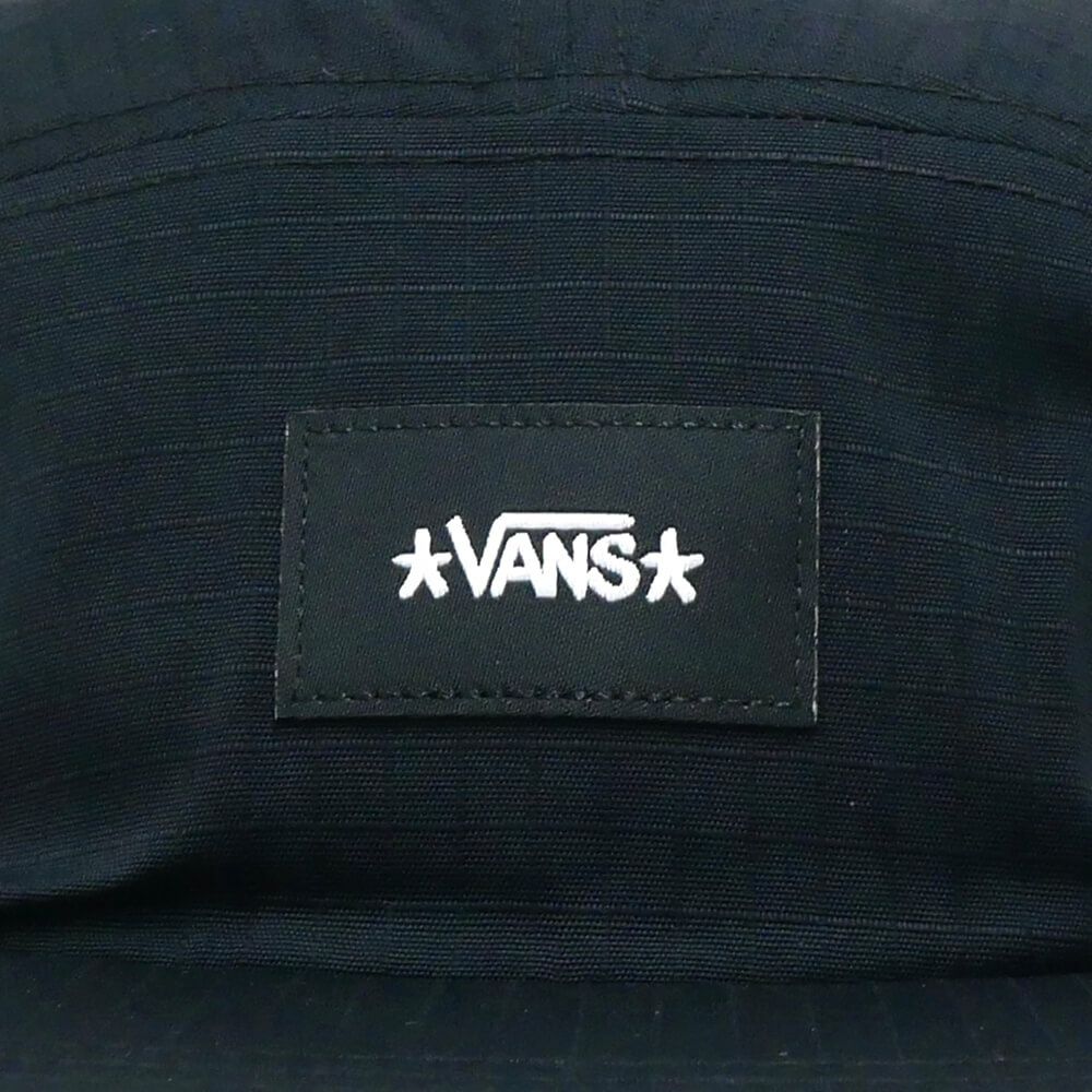 VANS CAP バンズ キャップ SKATE ATIBA HAZE 5 PANEL BLACK（US企画） スケートボード スケボー 5