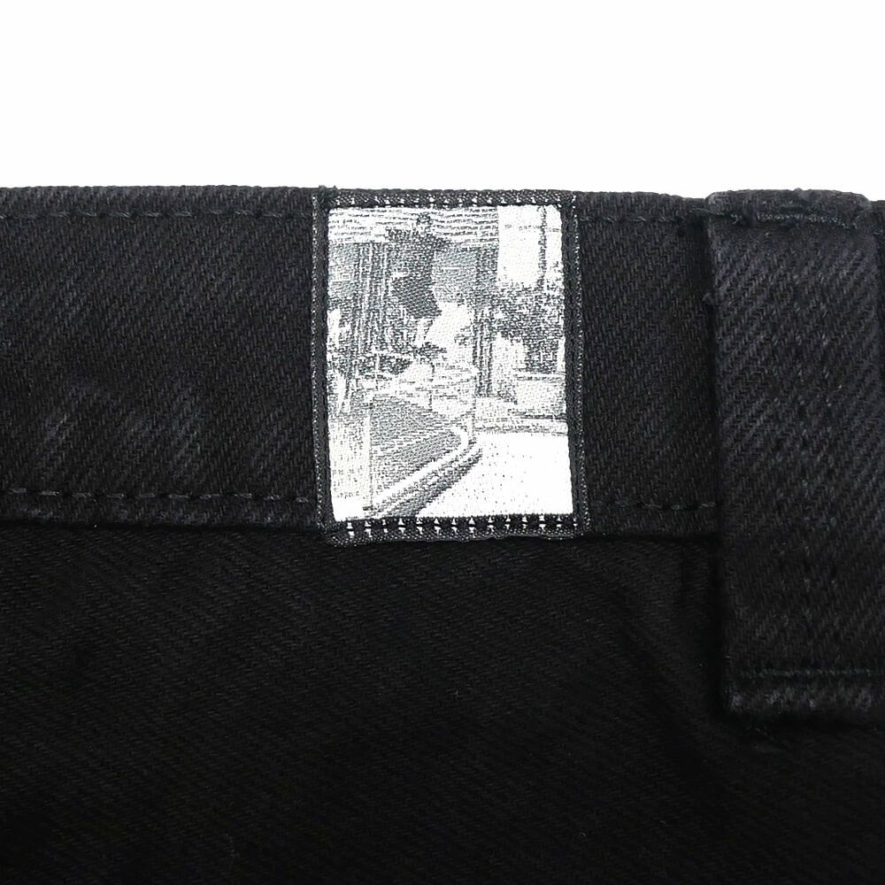 VANS JEANS バンズ パンツ ジーンズ SKATE CHECK-5 LOOSE DENIM BLACK（US企画） スケートボード スケボー 7