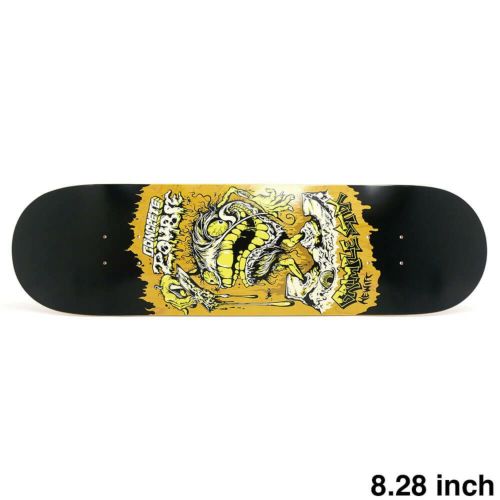 ANTIHERO DECK アンチヒーロー デッキ PETER HEWITT GRIMPLESTIX SPACED YELLOW STAIN 8.28 スケートボード スケボー 1