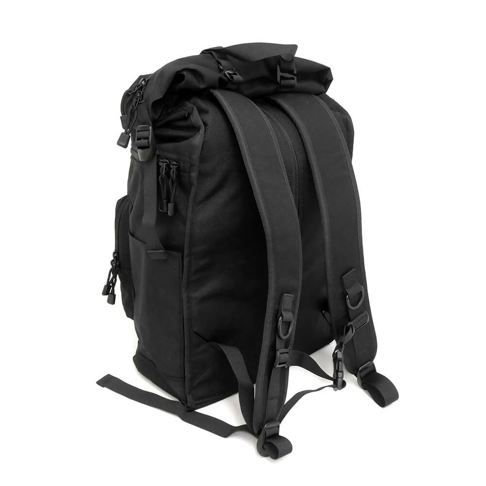 スケートボード収納可能 VAGA BACKPACK バガ バッグ バックパック リュック WEDGE XP BLACK スケートボード スケボー 3