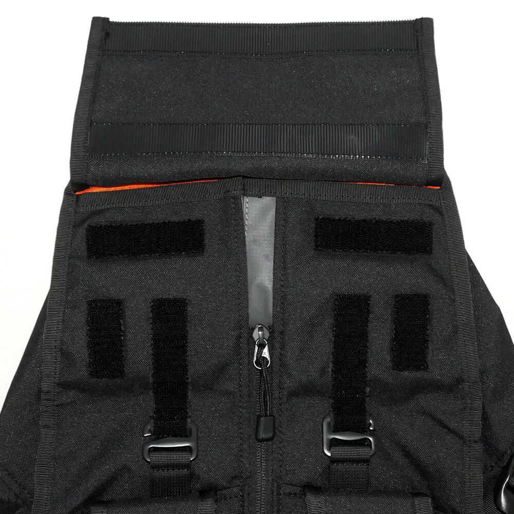 スケートボード収納可能 VAGA BACKPACK バガ バッグ バックパック リュック WEDGE XP BLACK スケートボード スケボー 9