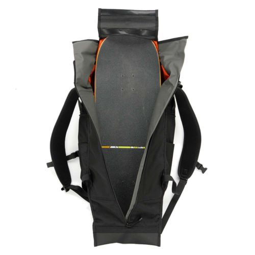 スケートボード収納可能 VAGA BACKPACK バガ バッグ バックパック リュック WEDGE XP BLACK スケートボード スケボー 13