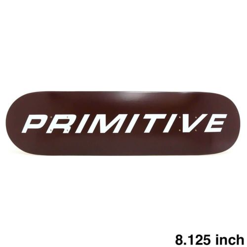 PRIMITIVE DECK プリミティブ デッキ TEAM EURO SLANT CORE BURGUNDY