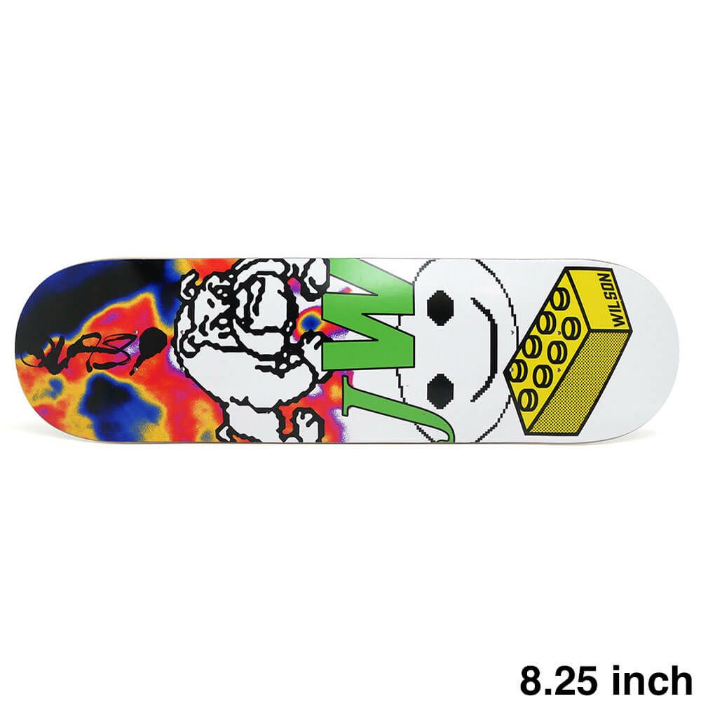QUASI DECK クワージー デッキ JOSH WILSON HEATMISER 8.25 スケートボード スケボー 1