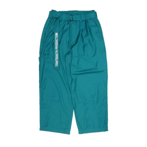TIGHTBOOTH（TBPR） PANTS タイトブース パンツ ジーンズ BAGGY SLACKS TEAL スケートボード スケボー 
