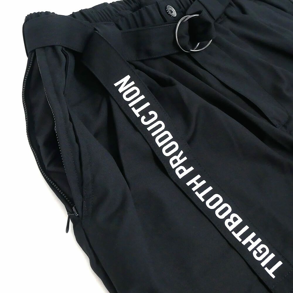  TIGHTBOOTH（TBPR） PANTS タイトブース パンツ ジーンズ BAGGY SLACKS BLACK スケートボード スケボー 2