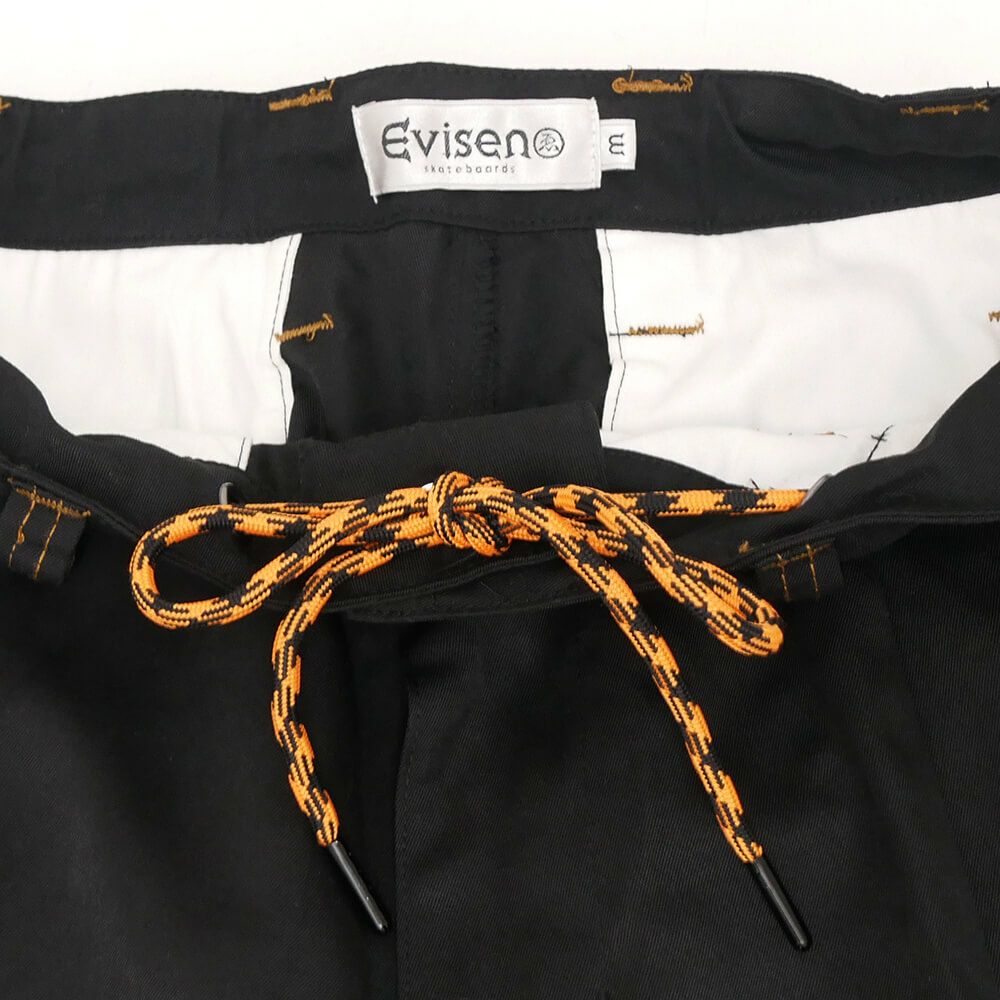 EVISEN PANTS エビセン パンツ ジーンズ FIRE BOHEMIAN BLACK スケートボード スケボー 3