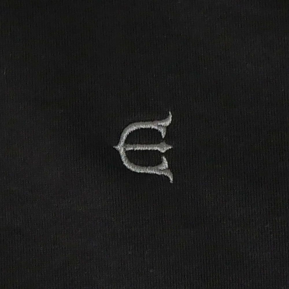 EVISEN CREW SWEAT エビセン トレーナー MIND LAND HALF ZIP BLACK スケートボード スケボー 3