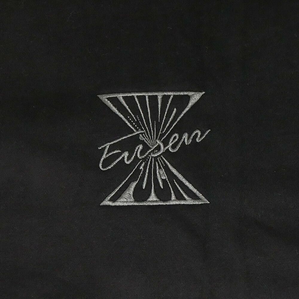 EVISEN CREW SWEAT エビセン トレーナー MIND LAND HALF ZIP BLACK スケートボード スケボー 8