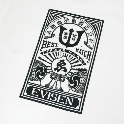 EVISEN LONG SLEEVE エビセン ロングスリーブTシャツ BEST MATCH POCKET WHITE スケートボード スケボー 4