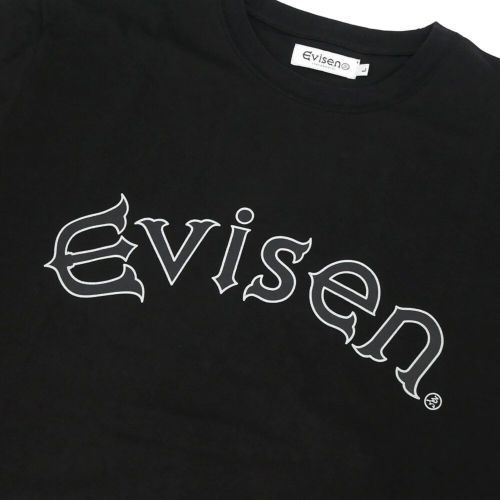 EVISEN LONG SLEEVE エビセン ロングスリーブTシャツ ARCH LOGO BLACK/GREY スケートボード スケボー 1