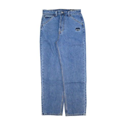 KROOKED JEANS クルキッド パンツ ジーンズ EYES DENIM TWILL PANTS STONE WASH スケートボード スケボー 