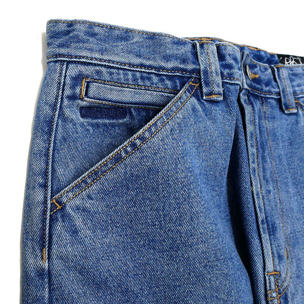KROOKED JEANS クルキッド パンツ ジーンズ EYES DENIM TWILL PANTS STONE WASH スケートボード スケボー 1