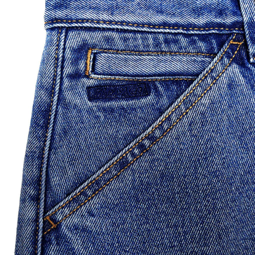 KROOKED JEANS クルキッド パンツ ジーンズ EYES DENIM TWILL PANTS STONE WASH スケートボード スケボー 7