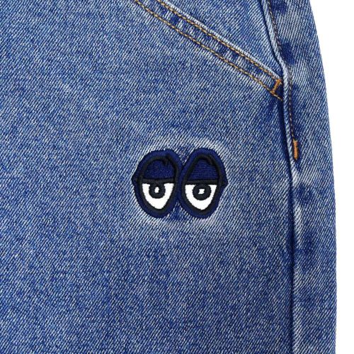 KROOKED JEANS クルキッド パンツ ジーンズ EYES DENIM TWILL PANTS STONE WASH スケートボード スケボー 8