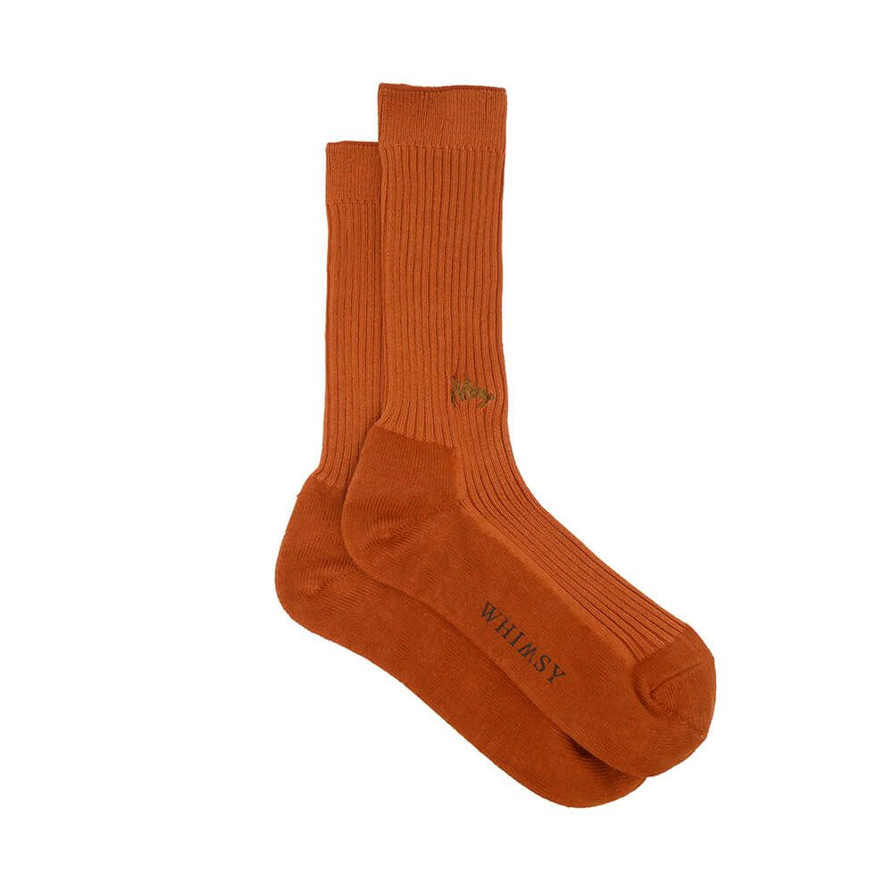 WHIMSY SOCKS ウィムジー ソックス 靴下 EMJAY ORANGE スケートボード スケボー 3