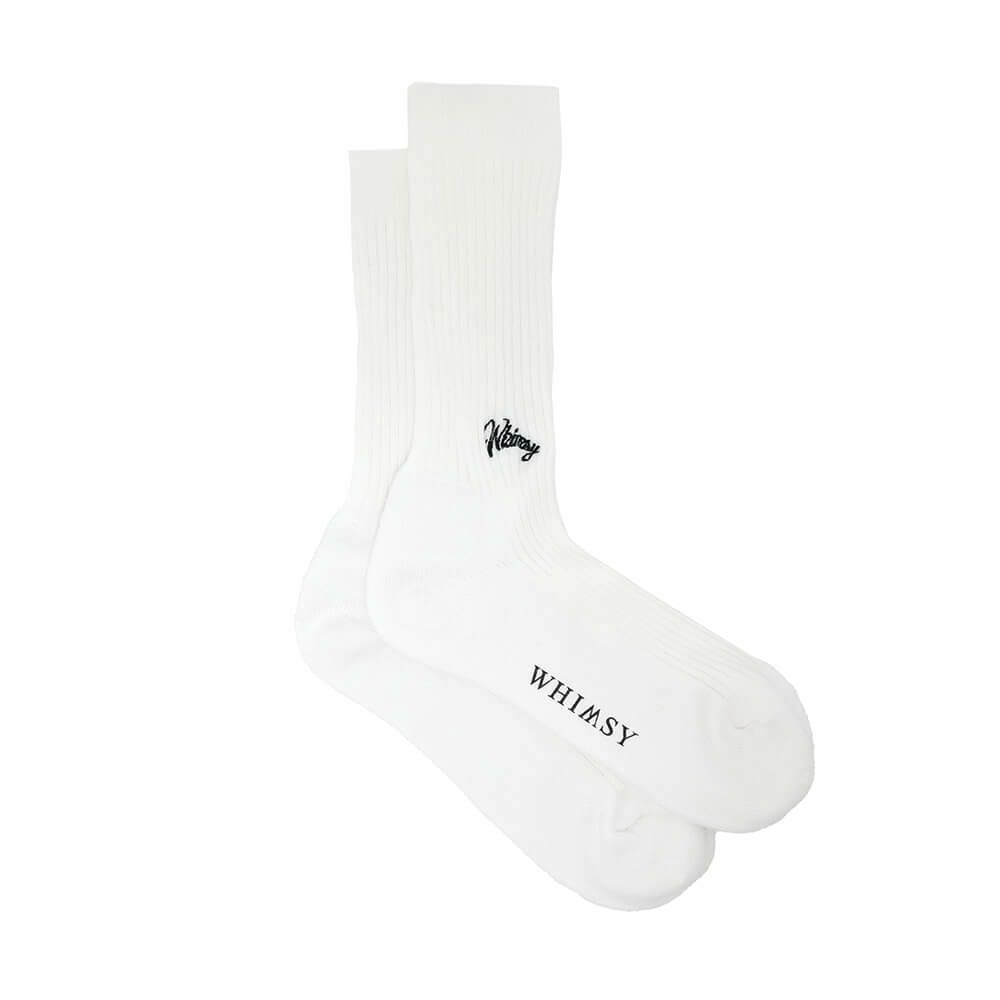 WHIMSY SOCKS ウィムジー ソックス 靴下 EMJAY WHITE スケートボード スケボー 3