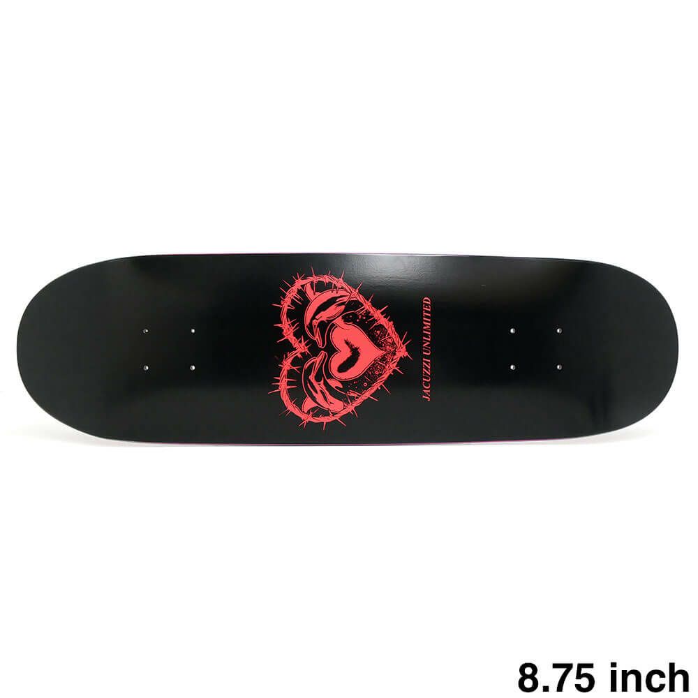 JACUZZI DECK ジャグジー デッキ TEAM DOLPHIN LOGO 8.75 EGG SHAPE EPOXY 7 スケートボード スケボー 1