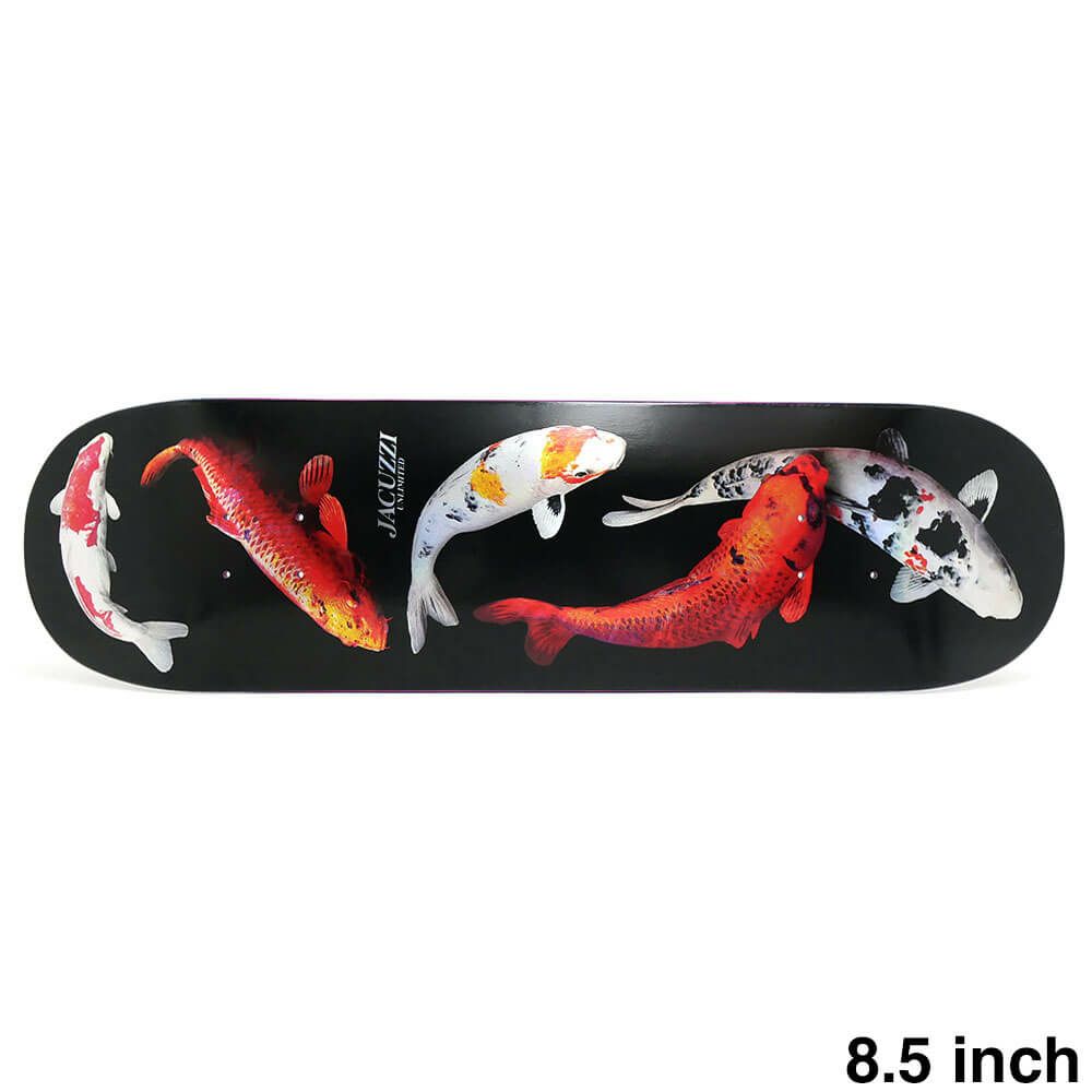 JACUZZI DECK ジャグジー デッキ TEAM 500 YEARS BLACK/HOLOGRAPHIC 8.5 EPOXY 7 スケートボード スケボー 1