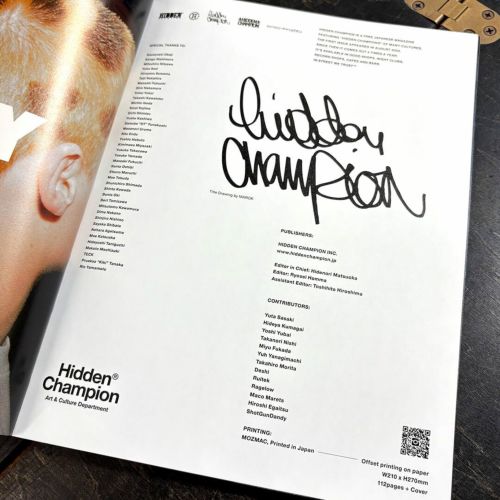 HIDDEN CHAMPION 雑誌 #78（FALL 2025） スケートボード スケボー 01