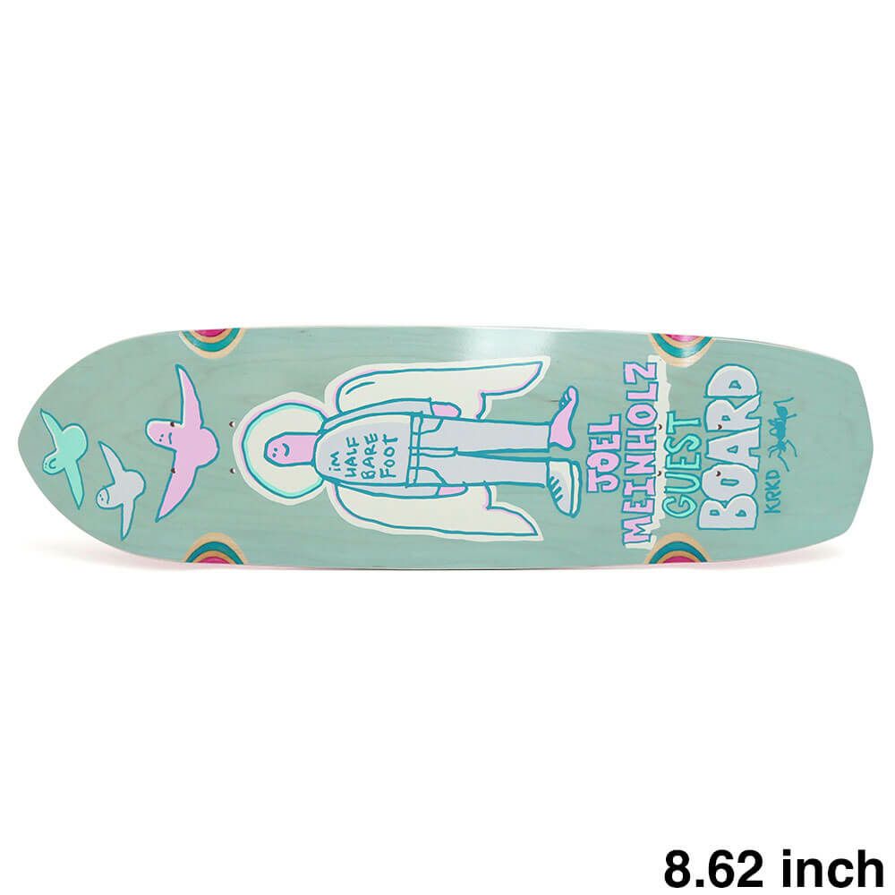 KROOKED DECK クルキッド デッキ JOEL MEINHOLZ GUEST PRO ZIG ZAGGER 8.62 WHEEL WELLS スケートボード スケボー 1