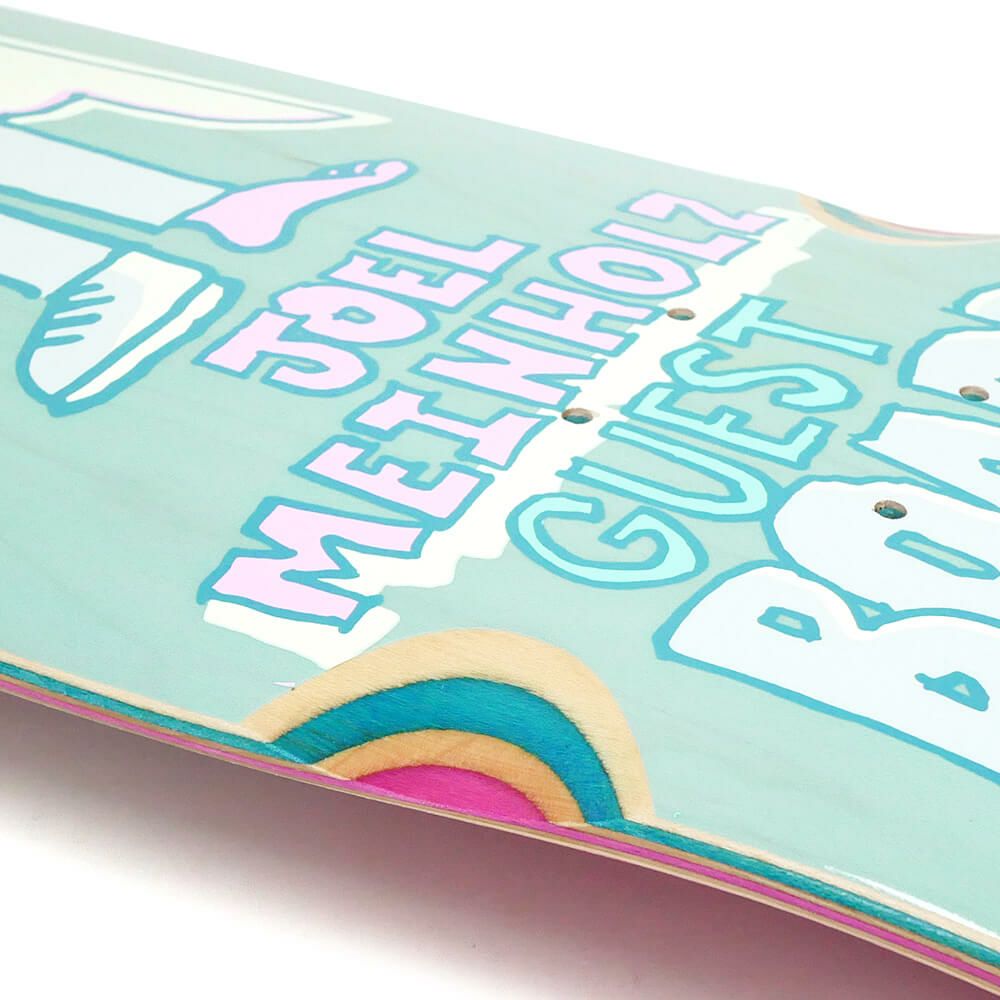 KROOKED DECK クルキッド デッキ JOEL MEINHOLZ GUEST PRO ZIG ZAGGER 8.62 WHEEL WELLS スケートボード スケボー 4