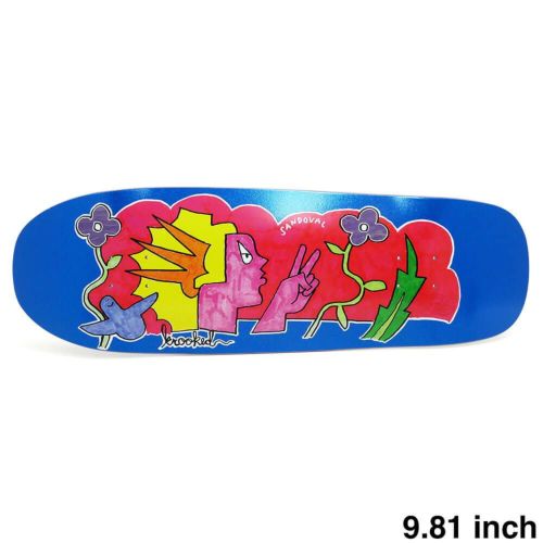 KROOKED DECK クルキッド デッキ RONNIE SANDOVAL PEACE SIGN 9.81 スケートボード スケボー 1