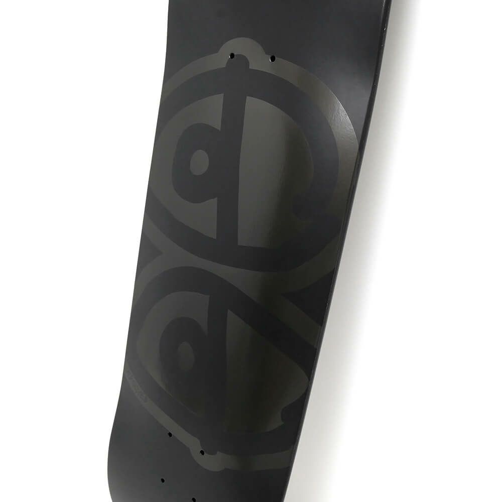 KROOKED DECK クルキッド デッキ TEAM EYES BLACK 8.5 スケートボード スケボー 3