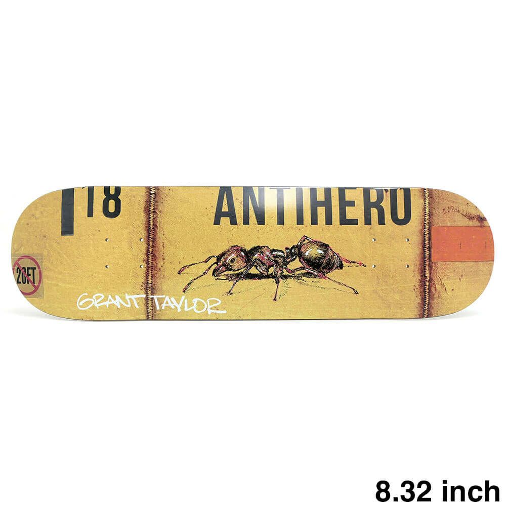 ANTIHERO DECK アンチヒーロー デッキ GRANT TAYLOR INTERMODAL 8.32 スケートボード スケボー 1