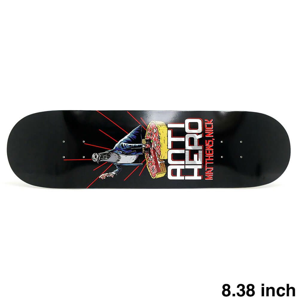 ANTIHERO DECK アンチヒーロー デッキ NICK MATTHERWS P2 JUDGEMENT DAY 8.38 スケートボード スケボー 1