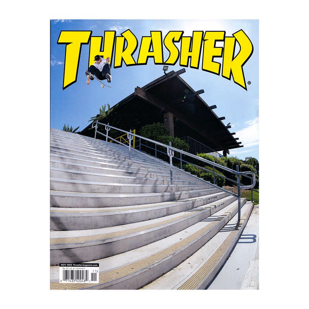 THRASHER MAGAZINE スラッシャー 雑誌 2025年11月号 スケートボード スケボー