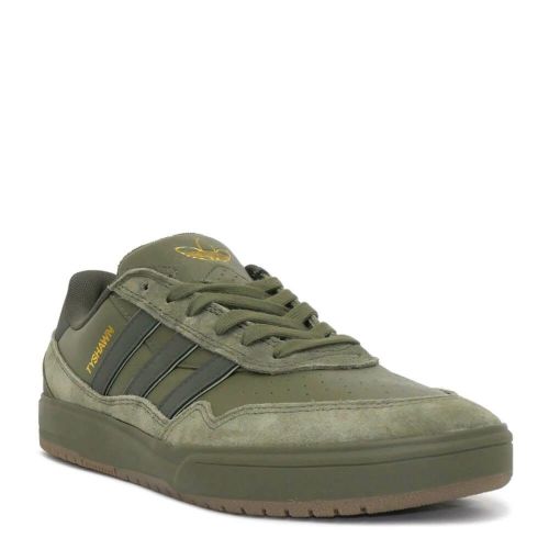 ADIDAS SKATEBOARDING SHOES アディダススケートボーディング シューズ スニーカー TYSHAWN II OLIVE/GUM JQ1132 スケートボード スケボー　1