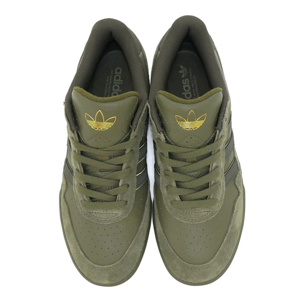 ADIDAS SKATEBOARDING SHOES アディダススケートボーディング シューズ スニーカー TYSHAWN II OLIVE/GUM JQ1132 スケートボード スケボー　2