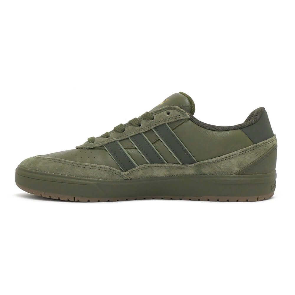 ADIDAS SKATEBOARDING SHOES アディダススケートボーディング シューズ スニーカー TYSHAWN II OLIVE/GUM JQ1132 スケートボード スケボー　5